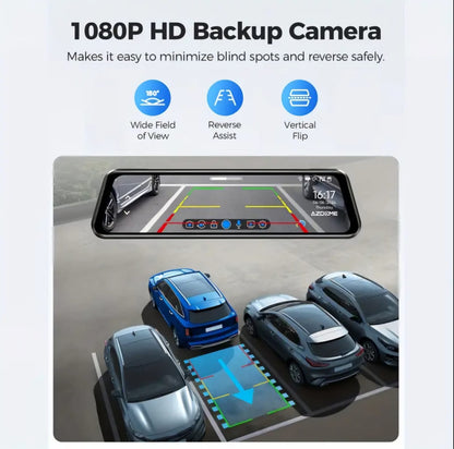 Azdome 4K DashCam Mirror PG17 - بي جي 17 منظرة داش كام أزدوم فور كي