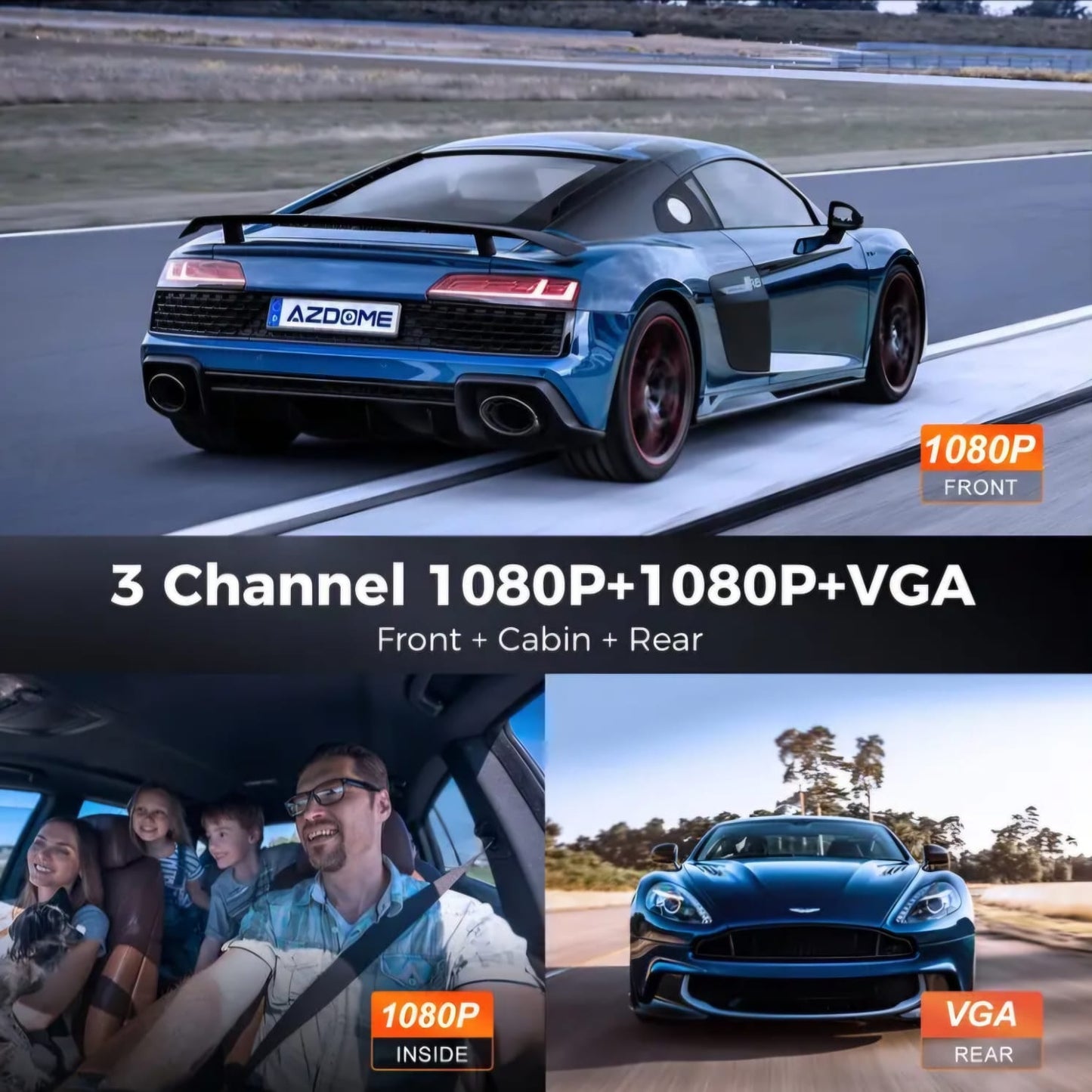 داش كام ازدوم V600 1080P تصوير داخلي