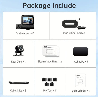 داش كام ازدوم V600 1080P تصوير داخلي