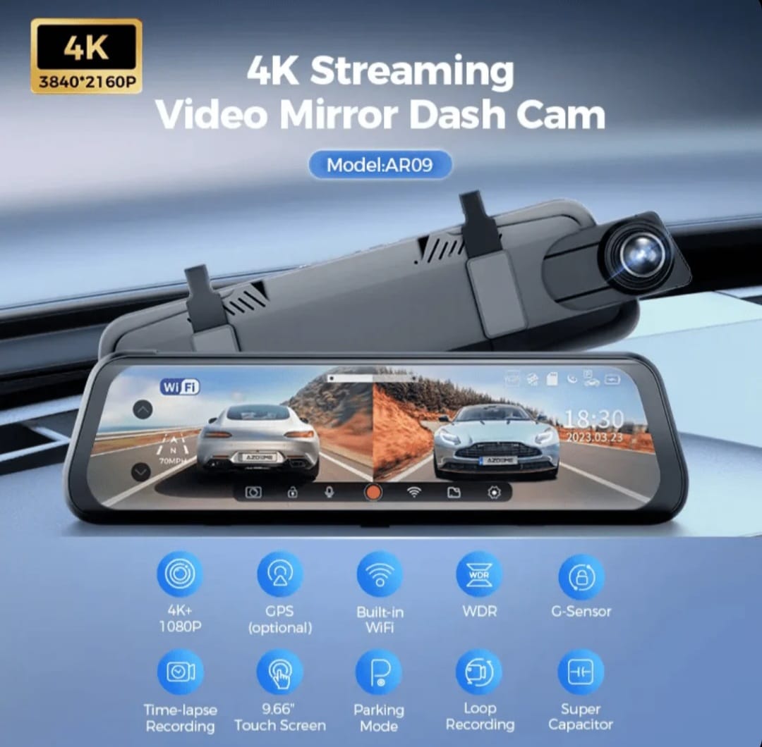 Azdome PG17 Mini 4K – ازدوم داش كام ب ج مني