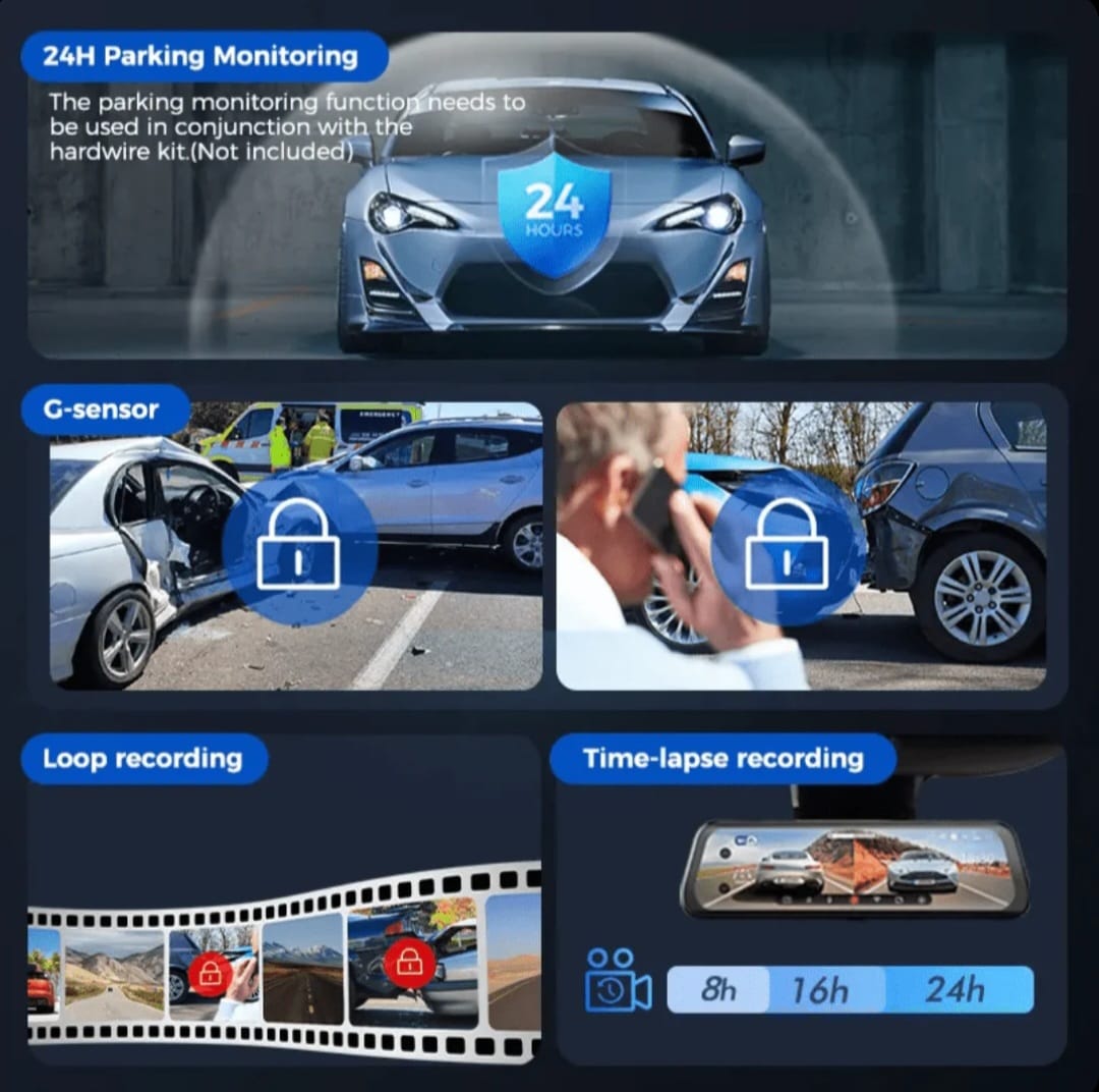 Azdome PG17 Mini 4K – ازدوم داش كام ب ج مني